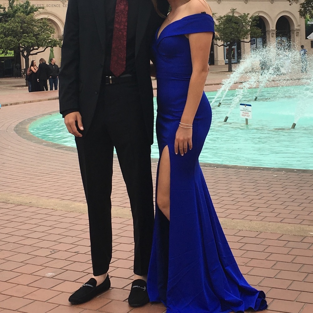 Blue Jadore Prom dress